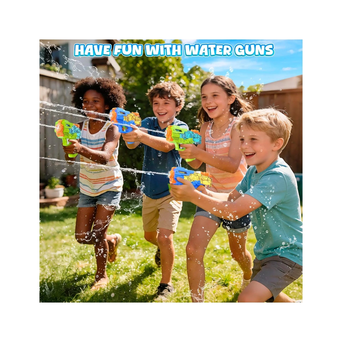Water Guns for Kids, 2 Pack Mini Squirt Guns with Trigger Small Water Blaster Pistol Toys for Boys Girls Toddlers Summer Outdoor Yard Swimming Pool Beach Water Fighting Party Favors